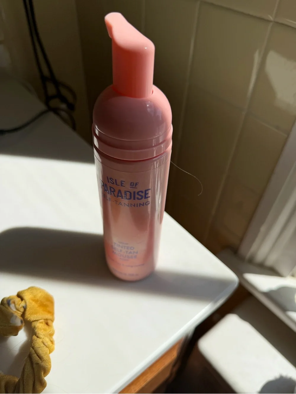 Isle of paradise foam self tanner 3/4 used